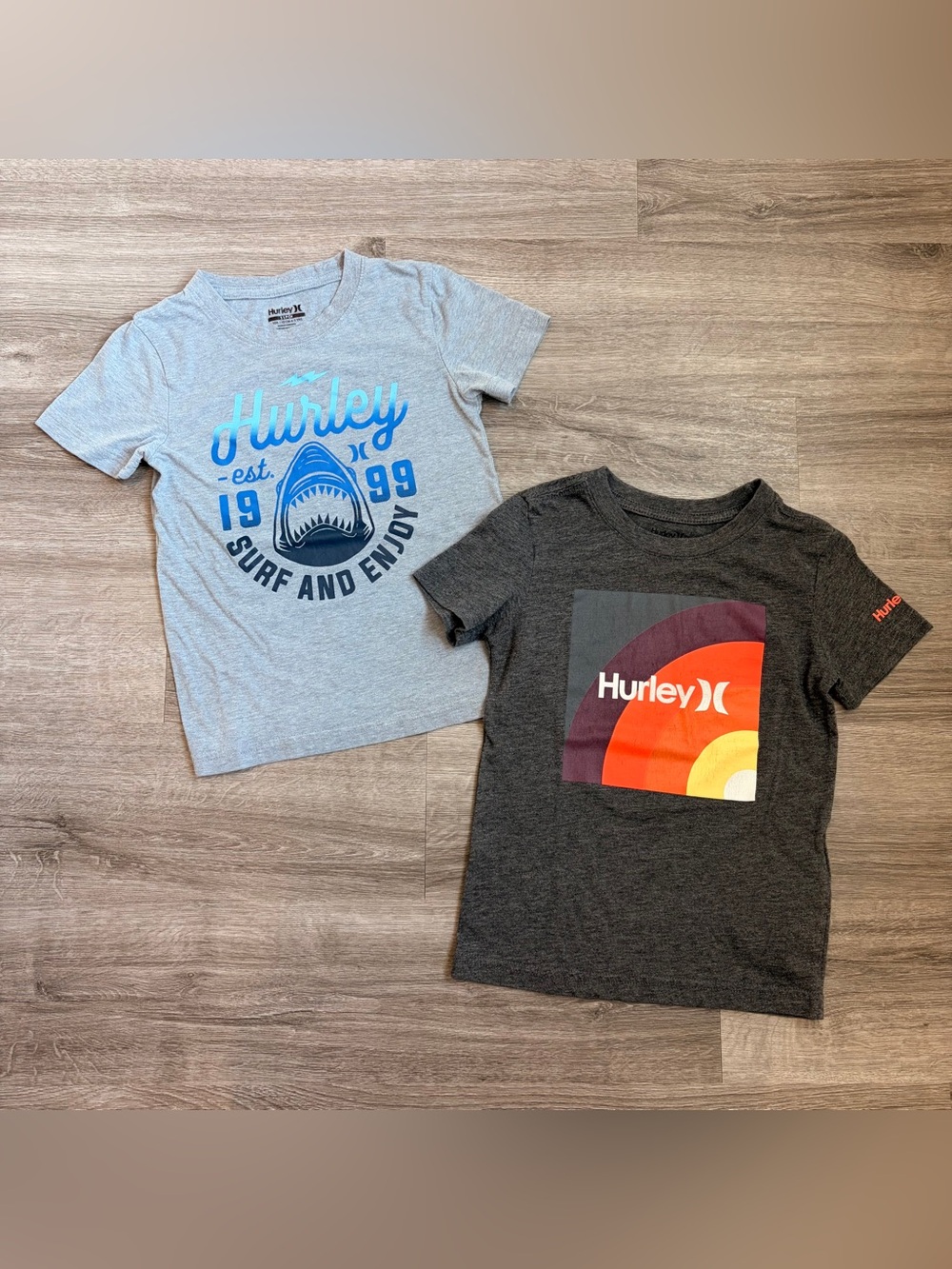 Hurley boys graphic tees